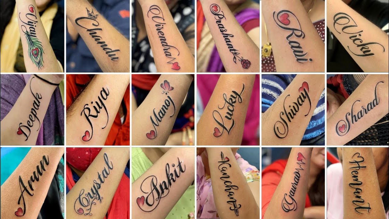 Bhargav Name Tattoo | Name tattoo, Couple name tattoos, Tattoos